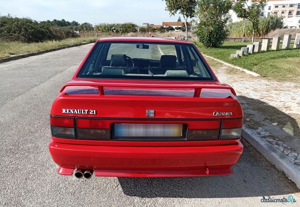 1990' Renault 21 2.0 Turbo Quadra photo #4