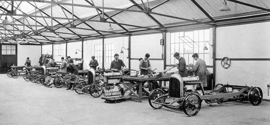 Bentley's production, 1921