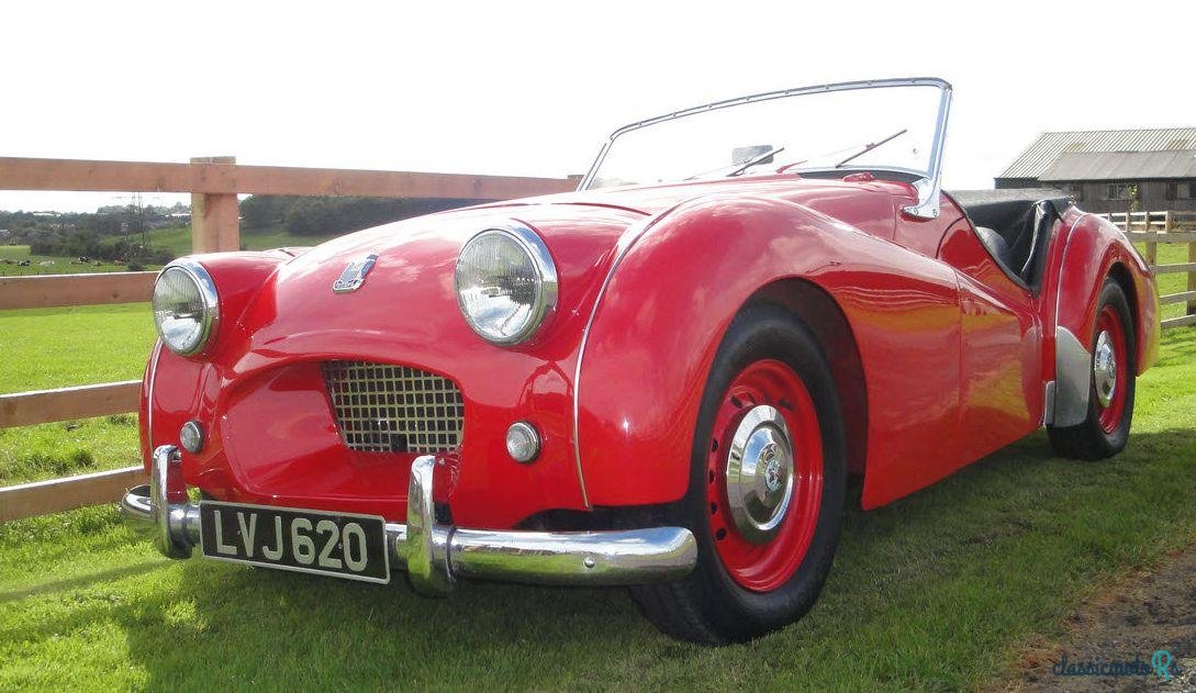 1954' Triumph TR2 photo #1