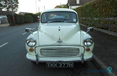 1970' Morris Minor 1,000 Saloon photo #2