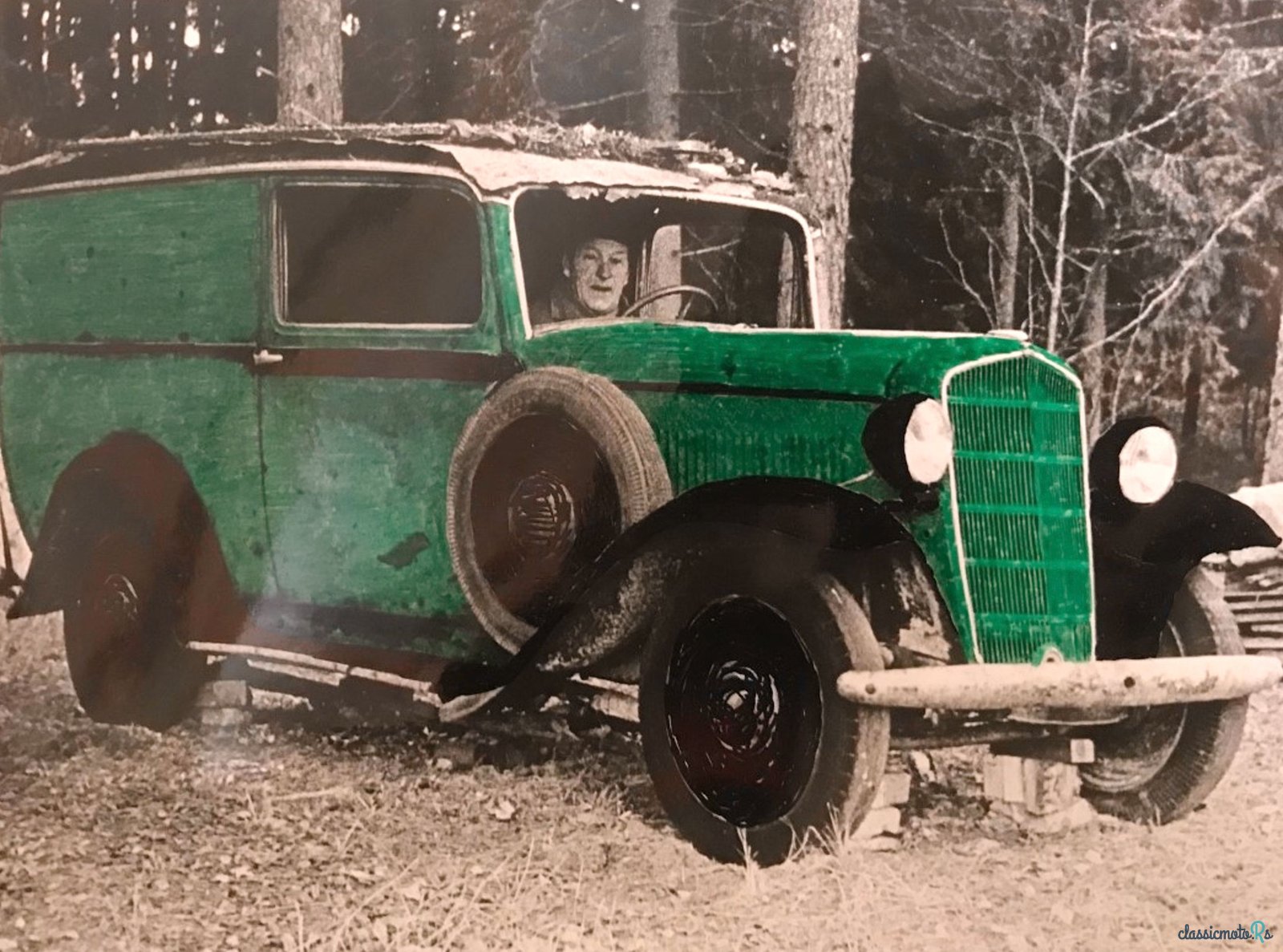 1938' Opel P4 Delivery Lieferwagen photo #1
