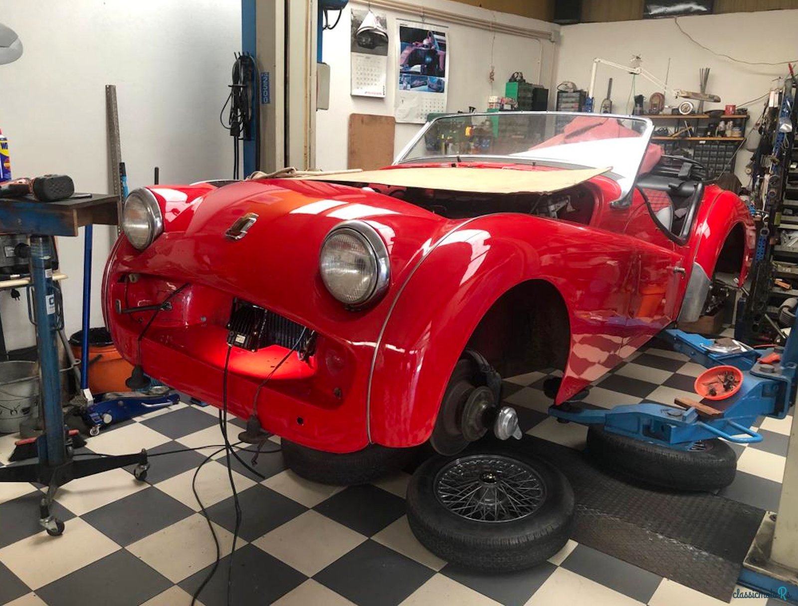 1958' Triumph Tr3 photo #3