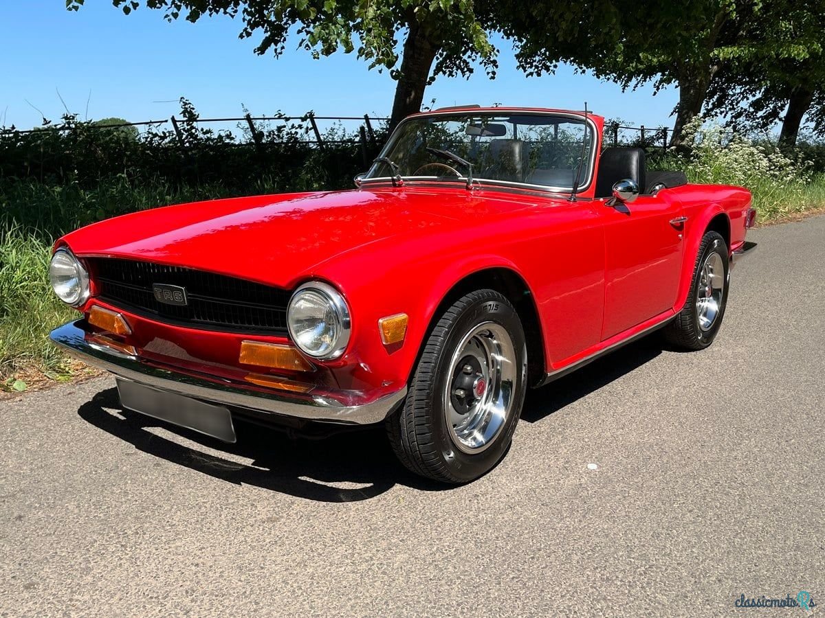 1969' Triumph TR6 photo #4