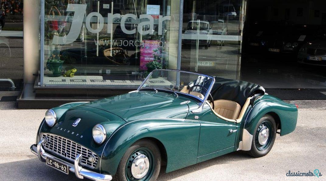 1958' Triumph TR3 A Roadster photo #2