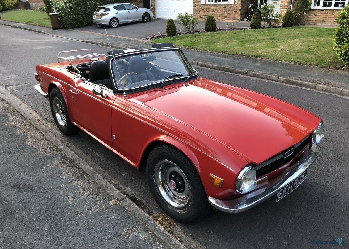 1971' Triumph TR6 photo #3