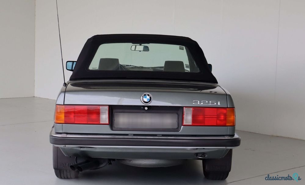 1988' BMW Série 3 I Cabriolet photo #6