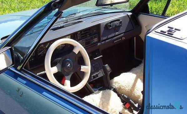 1980' Fiat ertone X1/9 photo #2