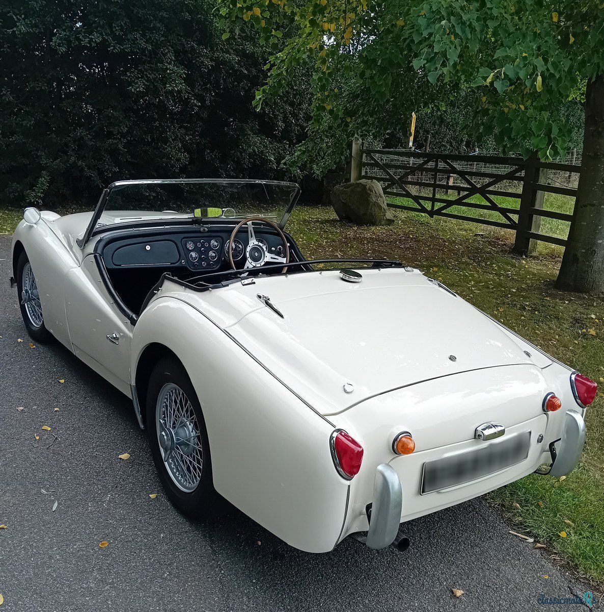 1958' Triumph TR3 photo #5