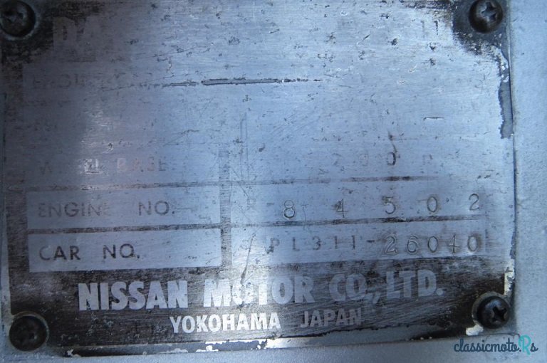 1969' Datsun 1600 photo #6