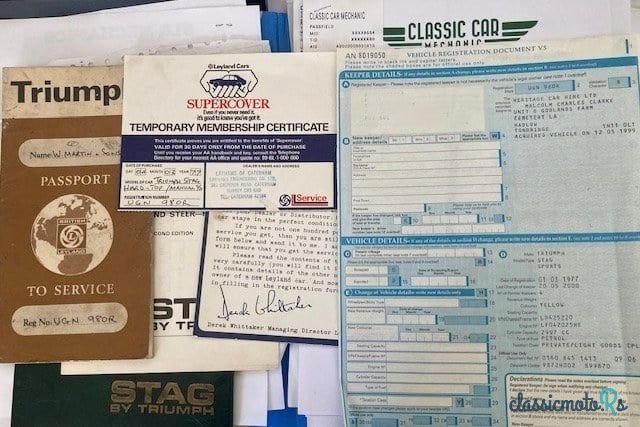 1977' Triumph Stag photo #4
