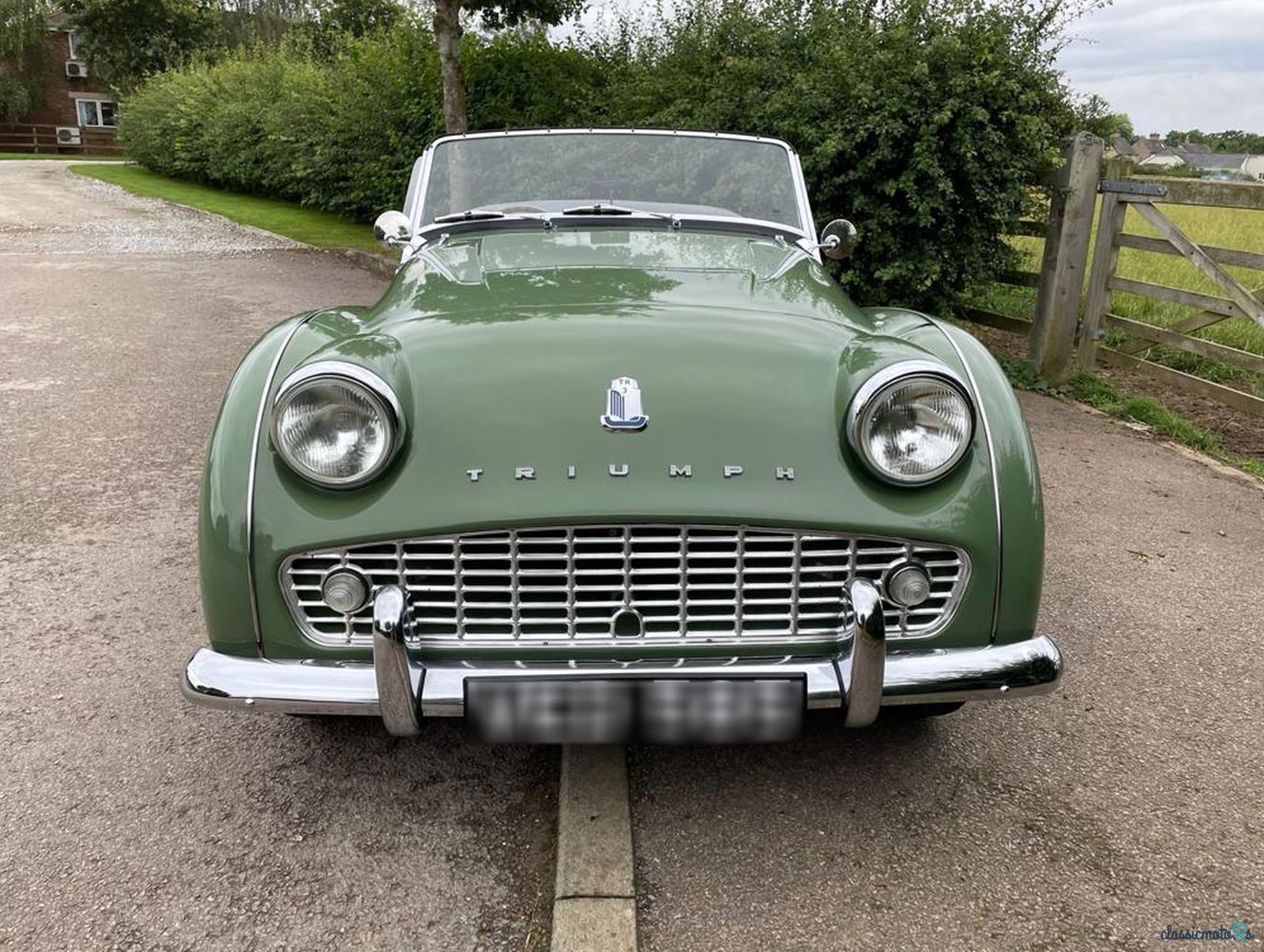 1959' Triumph TR3 photo #2