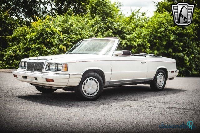 1986' Chrysler LeBaron photo #3