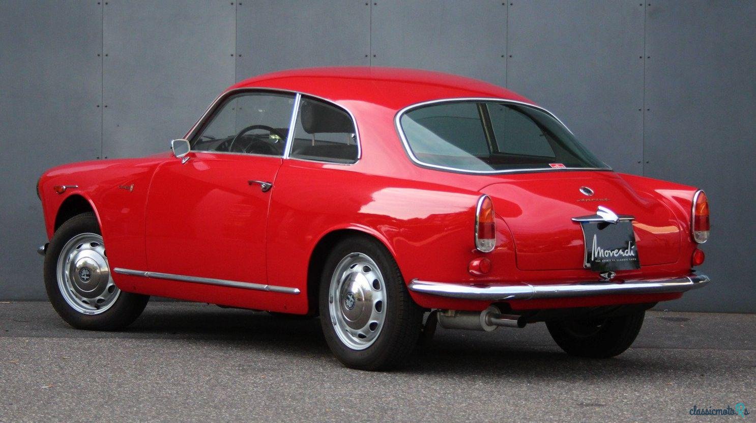 1958' Alfa Romeo Giulietta Sprint Series Ii photo #1