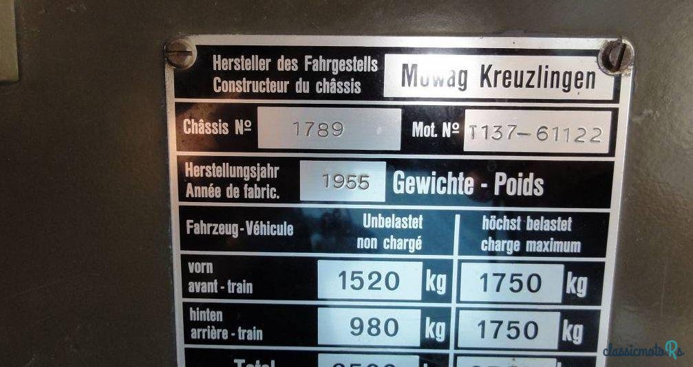 1960' Mowag GW 3500 photo #2