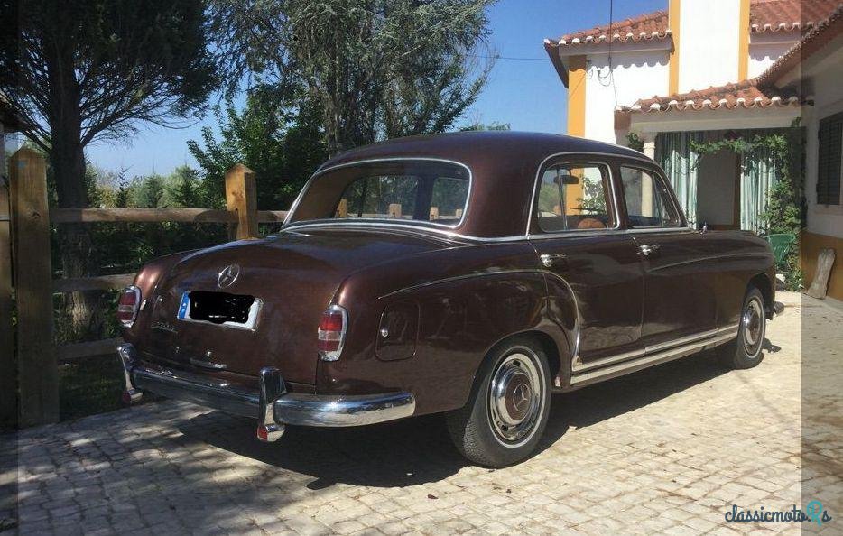 1959' Mercedes-Benz 220 S Ponton 1800 Series photo #2