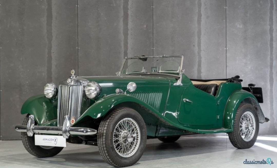 1952' MG Td for sale. Portugal