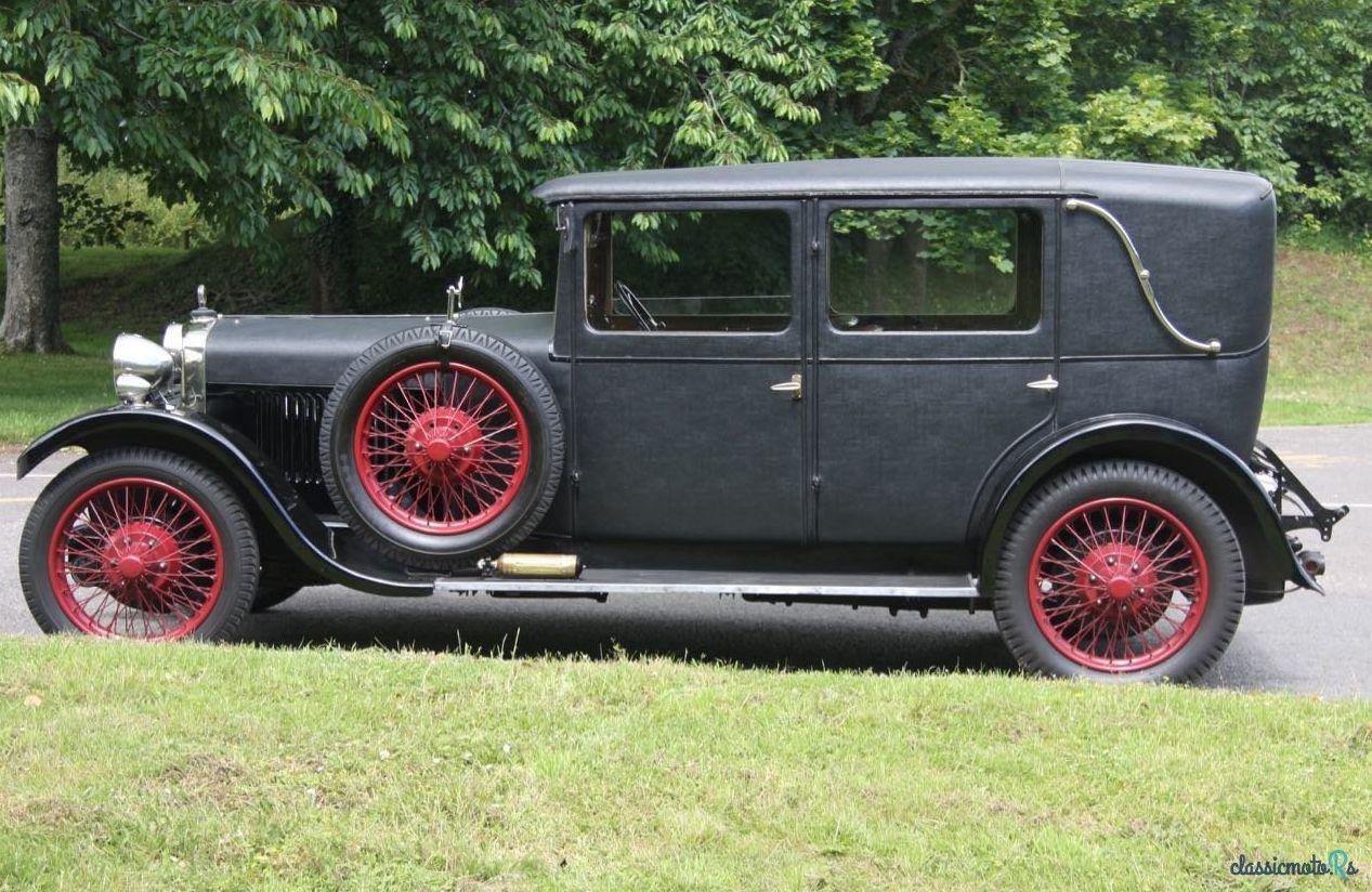 1928' Sunbeam 16Hp Weymann Saloon photo #2