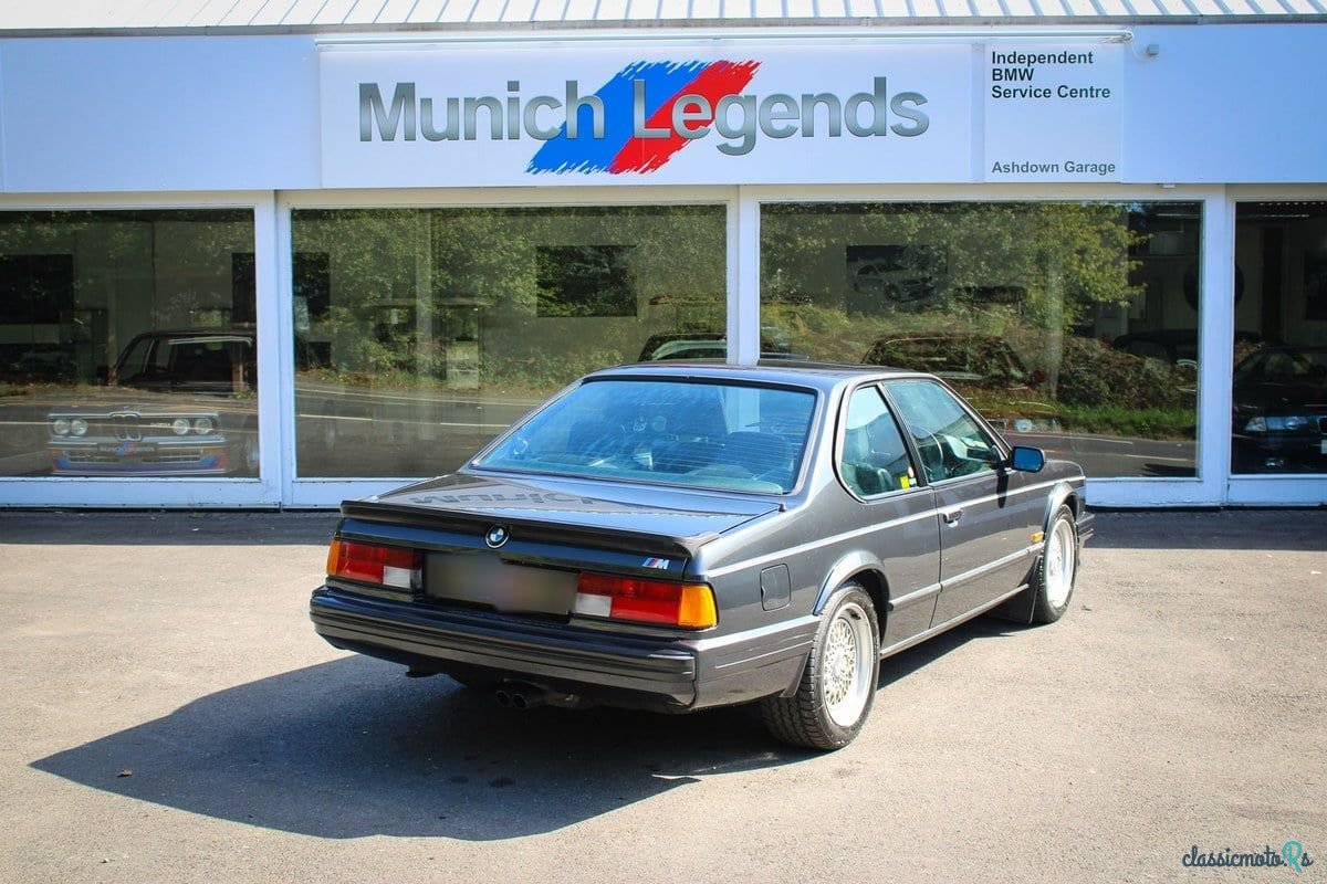 1988' BMW 6 Series photo #2