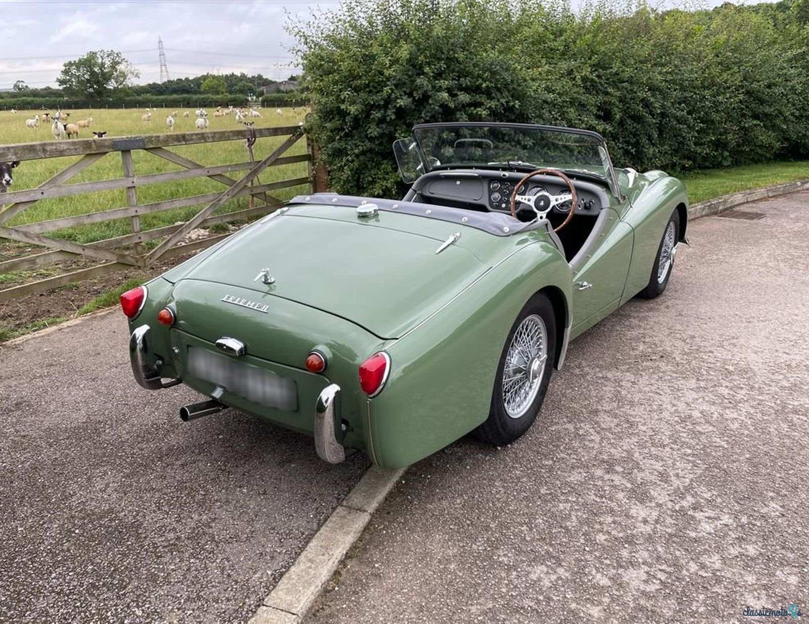 1959' Triumph TR3 photo #5