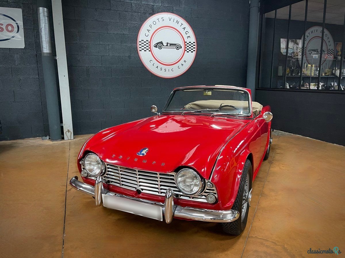 1962' Triumph TR4 photo #1