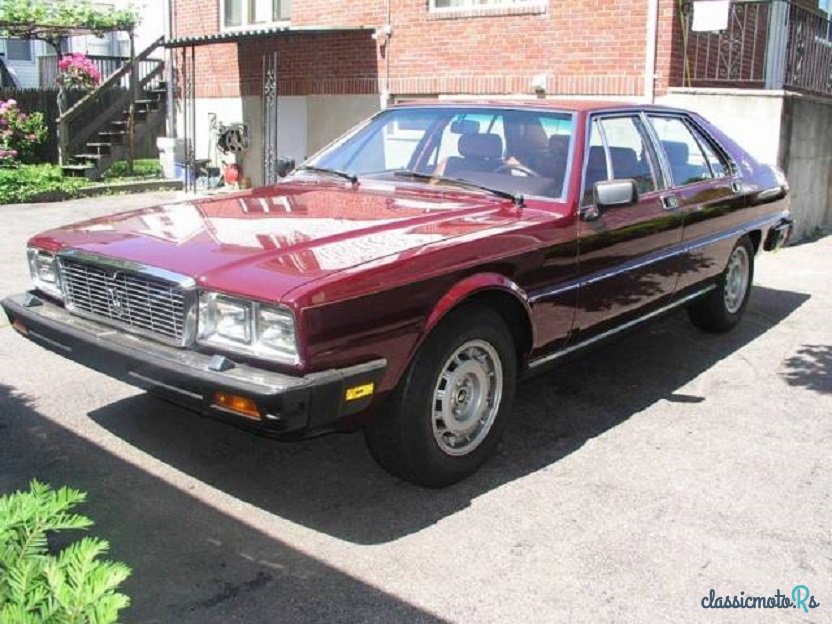 1985' Maserati Quattroporte photo #1