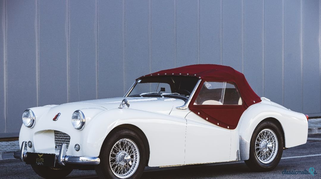 1954' Triumph TR2 photo #3