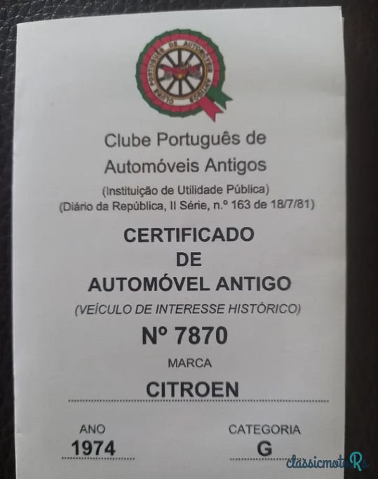 1974' Citroen DS photo #3