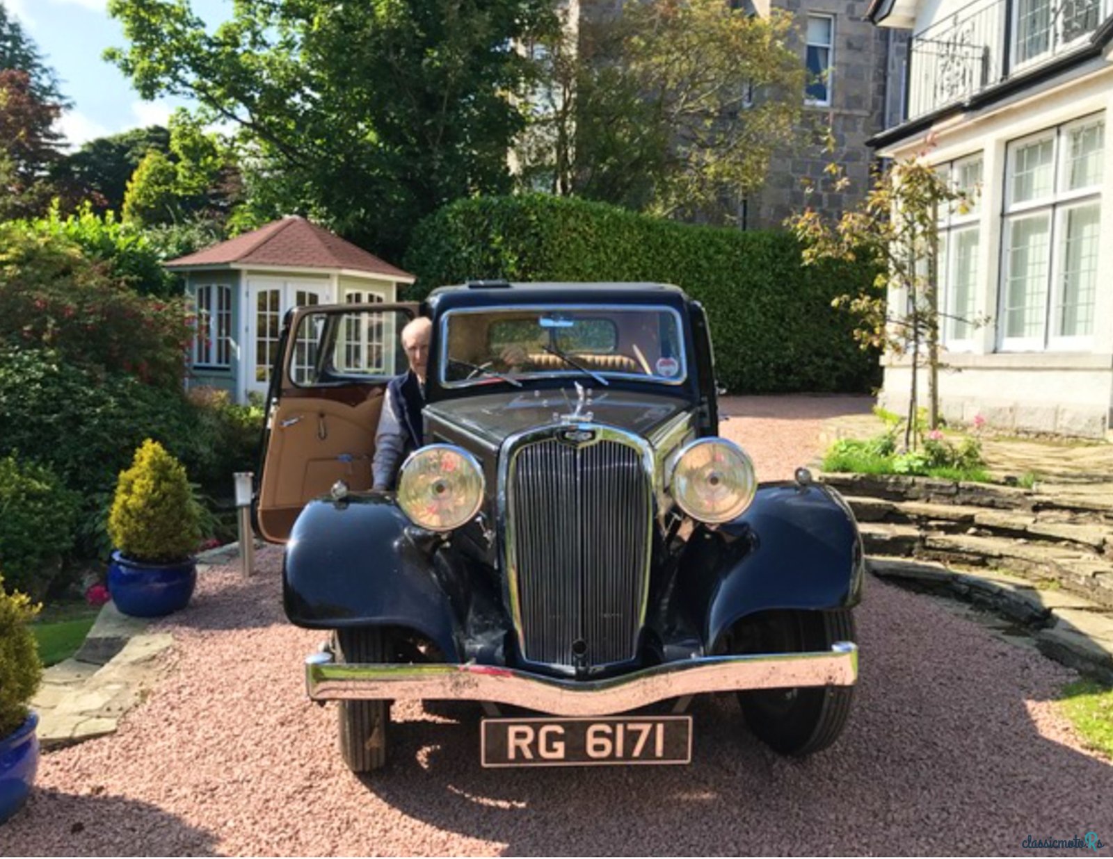 1935' Triumph Gloria Saloon 10.5Hp photo #2