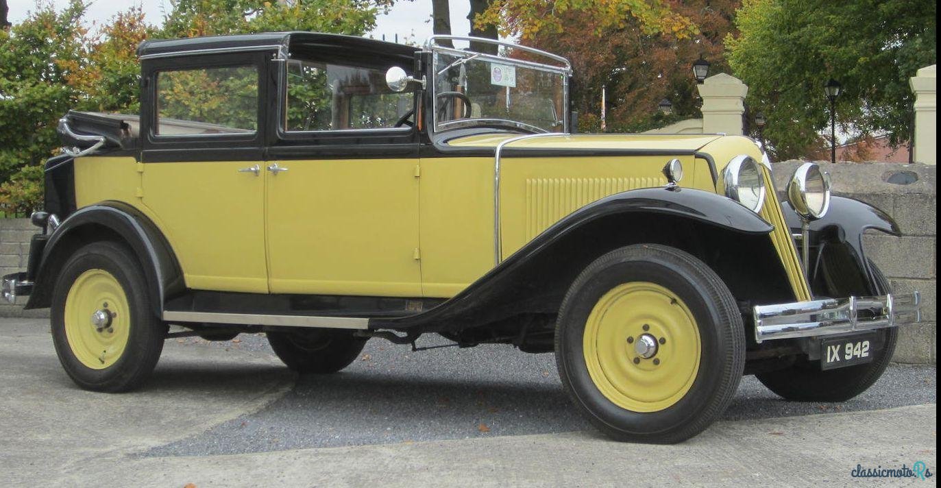 1926' Renault 5 15Cv Vivasix Landaulette photo #1