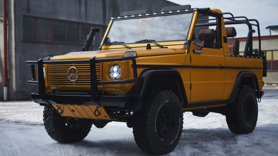 This outfitter is doing brilliant restorations of Mercedes-Benz Wolf G-Wagens