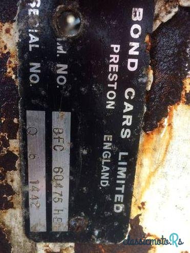 1964' Bond Equipe Gt Mk2 photo #6