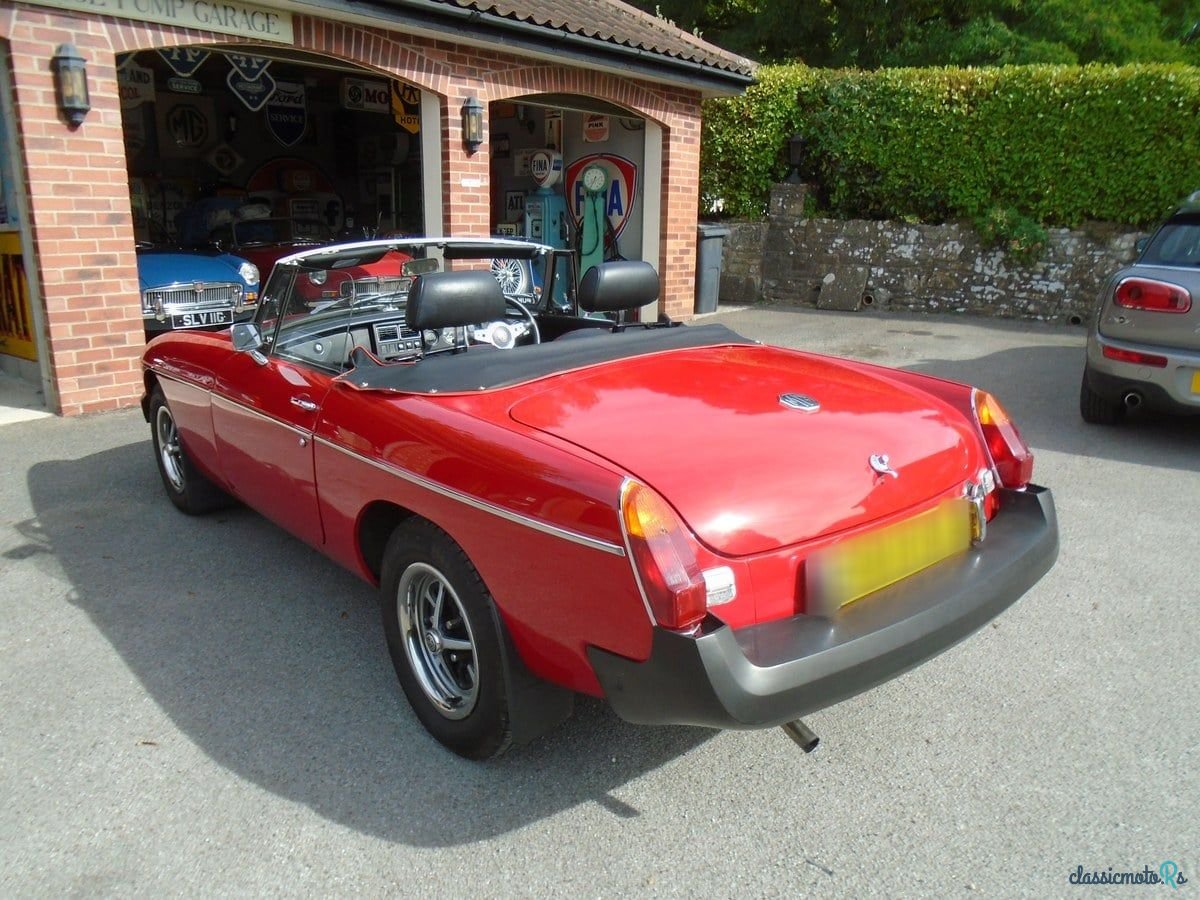 1977' MG MGB photo #4