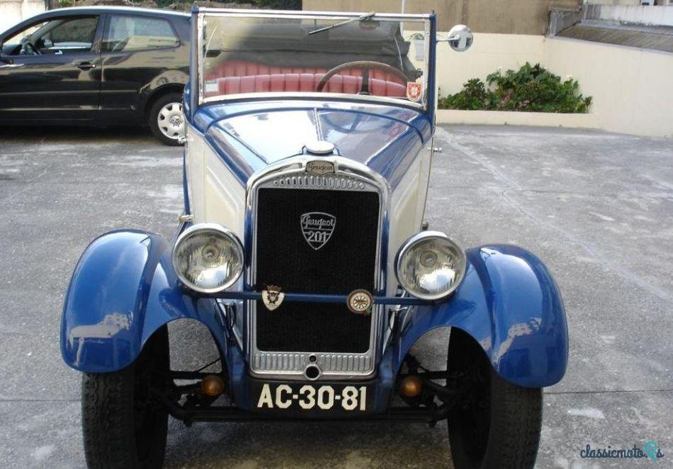 1930' Peugeot 201 Cabriolet photo #3