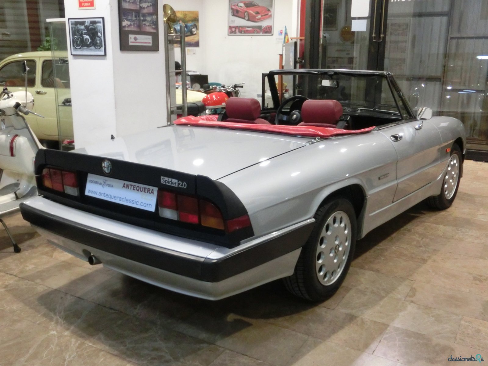 1989' Alfa Romeo Spider Q.V. 2.0 PININFARINA SERIE 3 photo #2