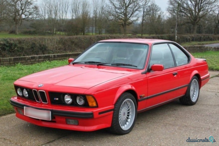 1989' BMW 6 Series photo #1