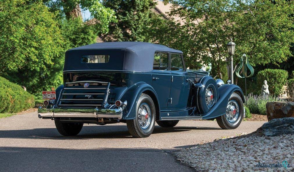 1934' Packard Twelve Individual Custom Conve photo #5
