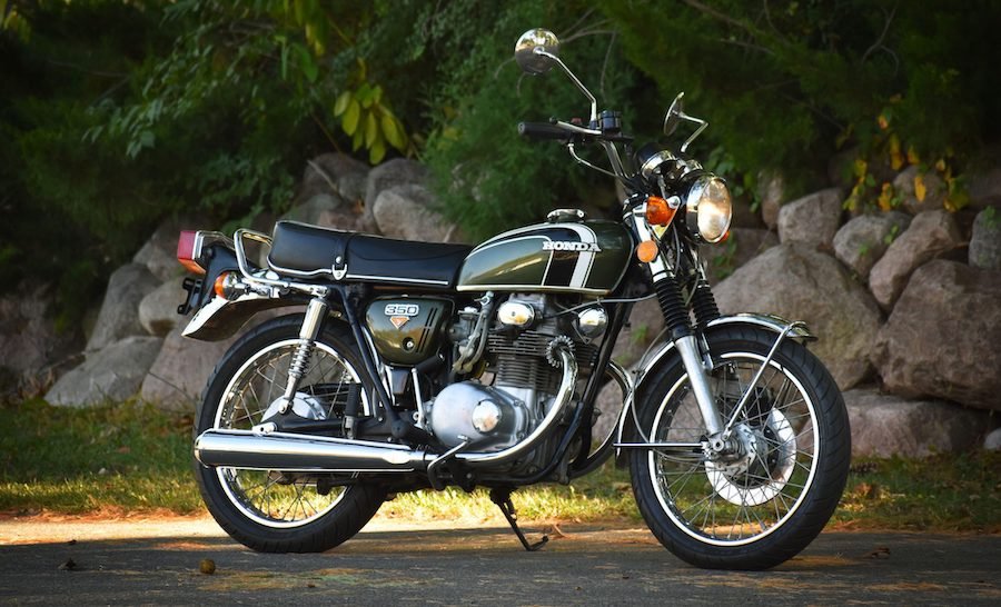 4K-Mile 1973 Honda CB350G Is a Rev-Happy Samurai With Overhauled Internals