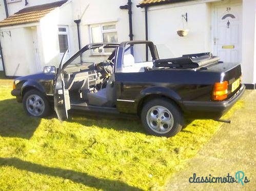 1984' Ford Escort Cabriolet photo #3