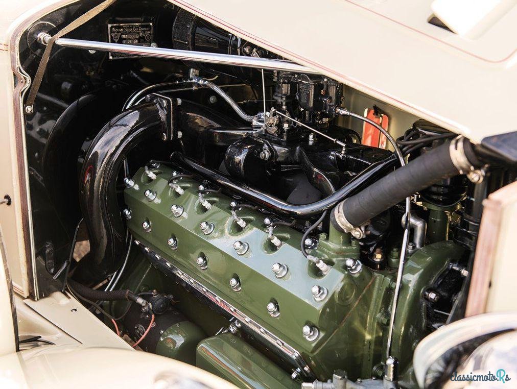 1934' Packard Twelve Convertible Victoria photo #4