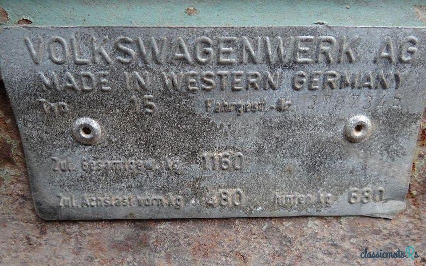 1961' Volkswagen Carocha photo #4