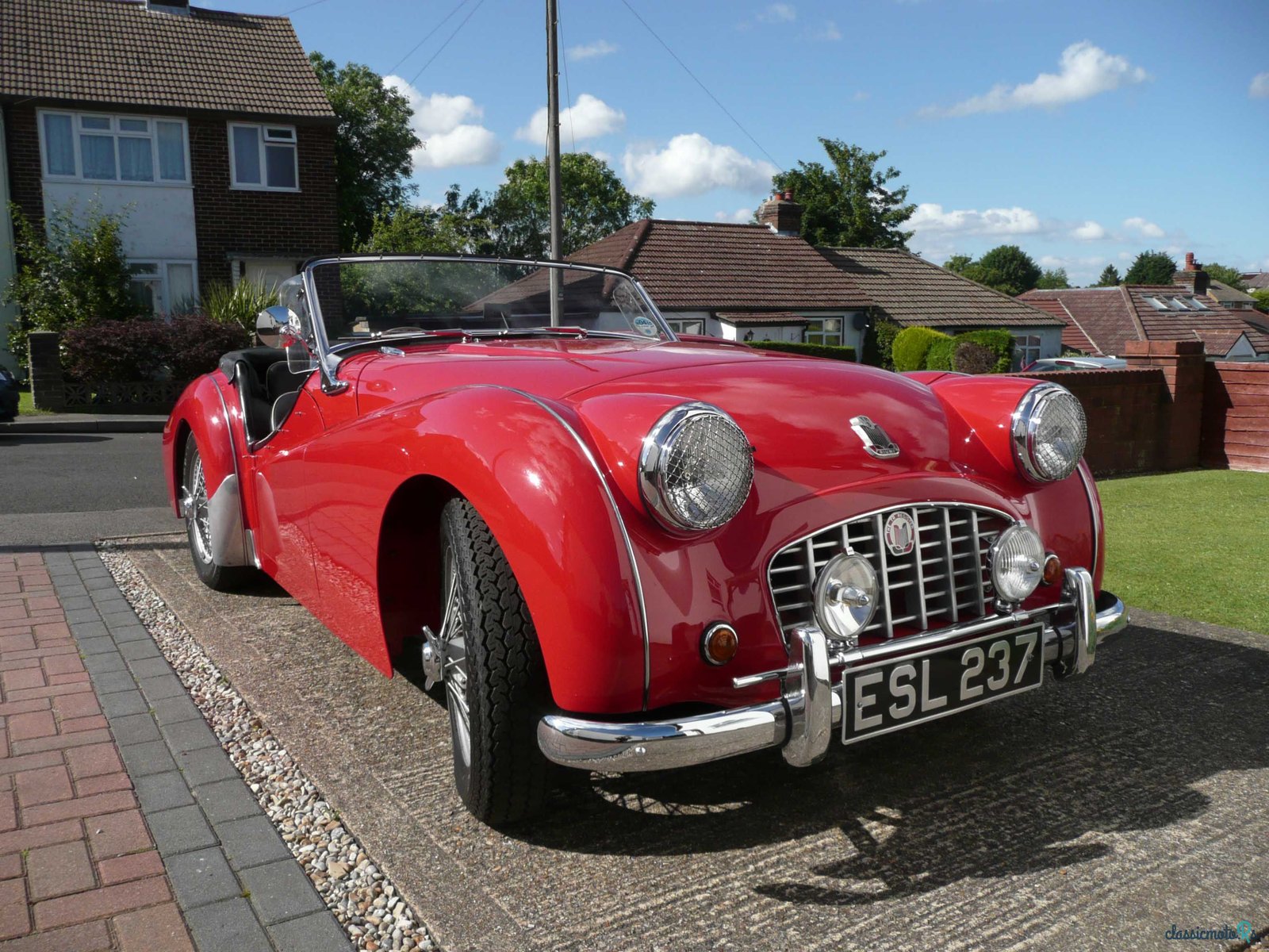 1957' Triumph TR3 photo #5