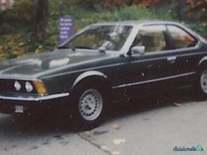 1981' BMW 635 photo #1