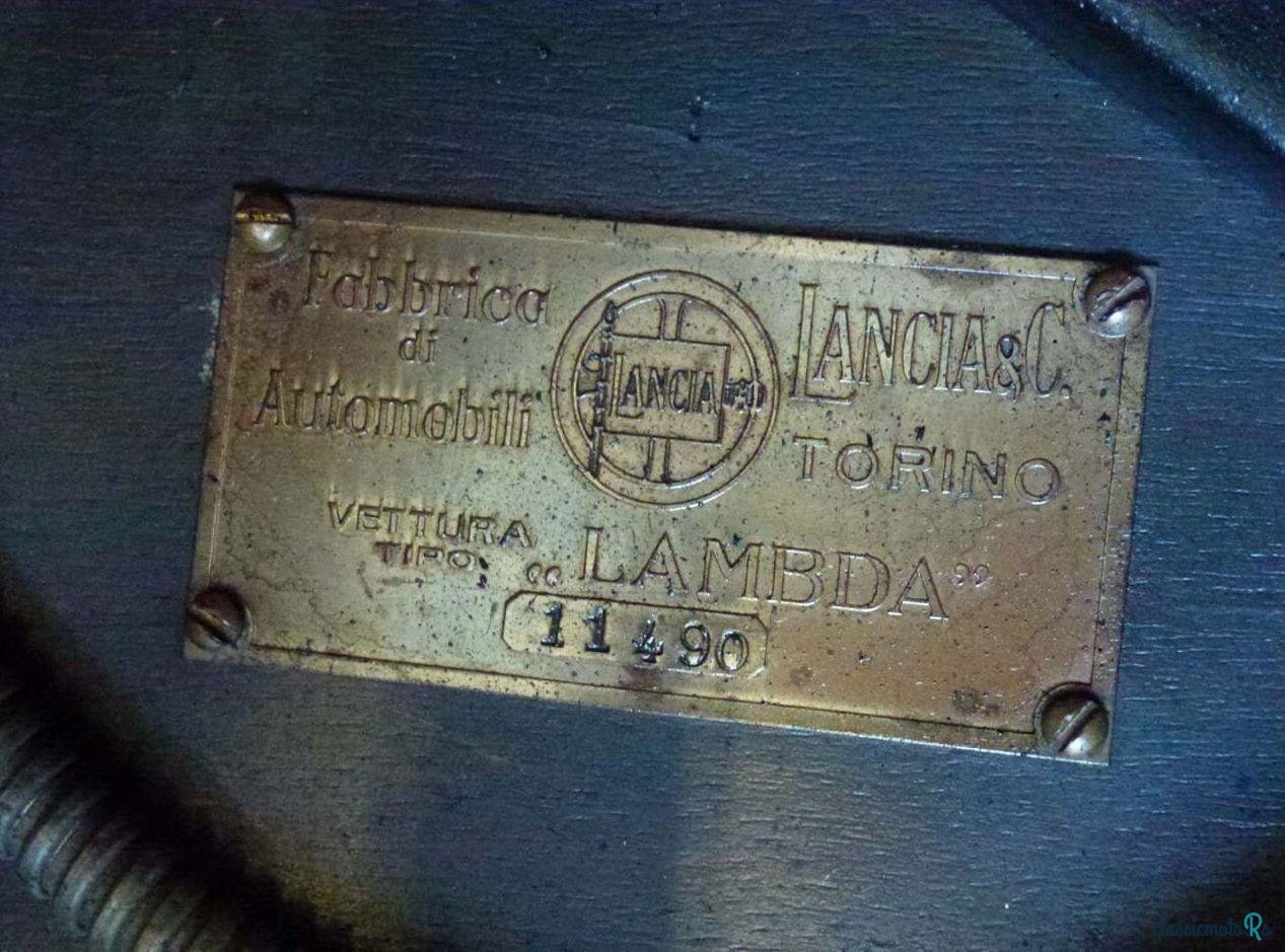 1923' Lancia Lambda Series Ii Torpedo Tour photo #4