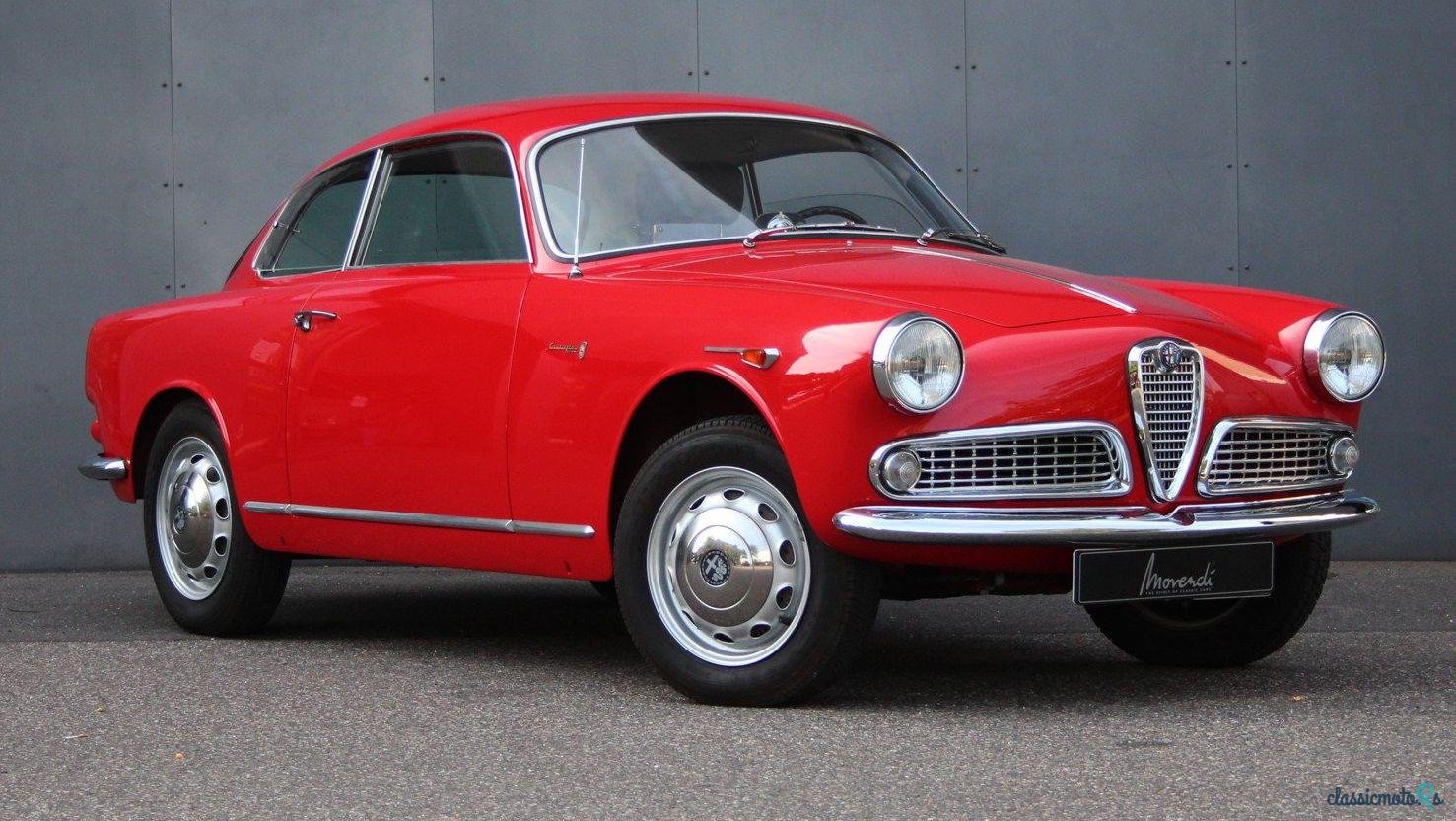1958' Alfa Romeo Giulietta Sprint Serie Ii photo #2