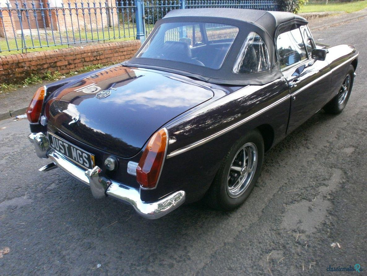 1974' MG MGB Roadster photo #4