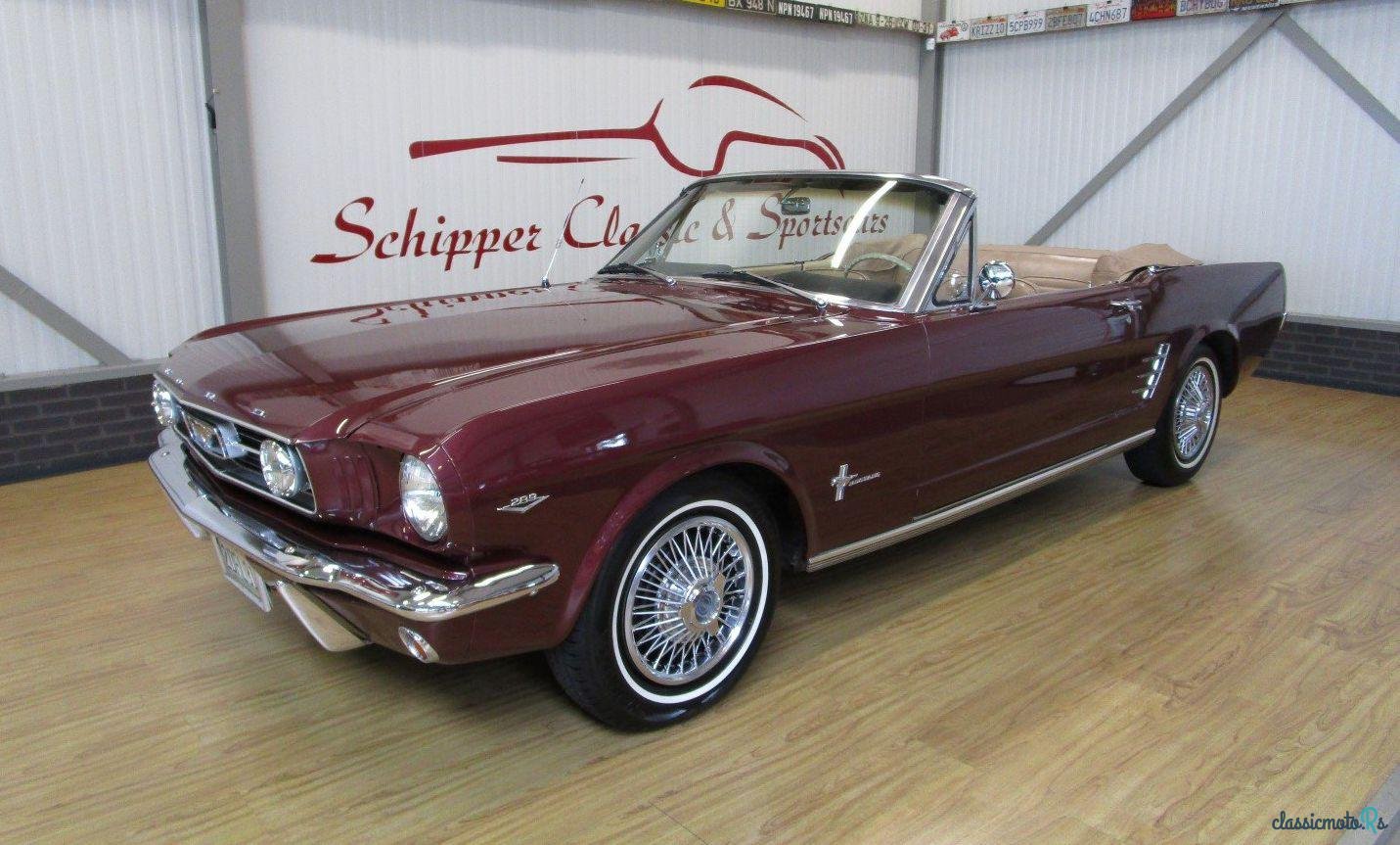 1966' Ford Mustang 289 V8 Cabrio photo #2