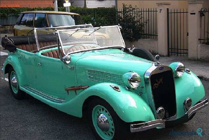 1936' Delage DI 12 photo #2