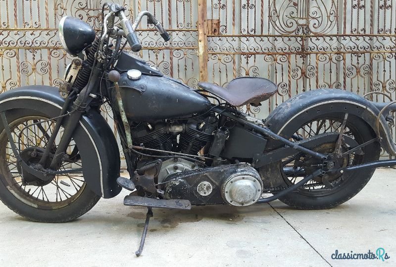 1938' Harley-Davidson never restored photo #1