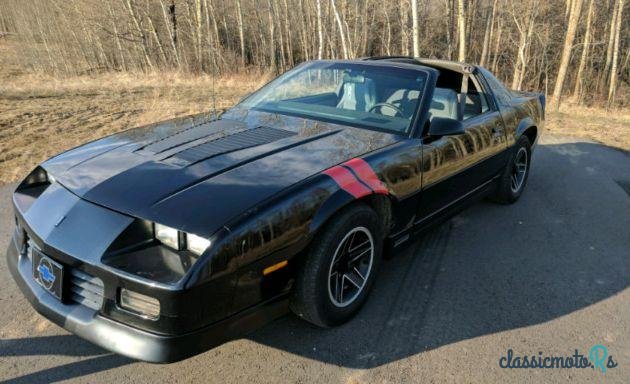 1987' Chevrolet Camaro Z28 photo #4