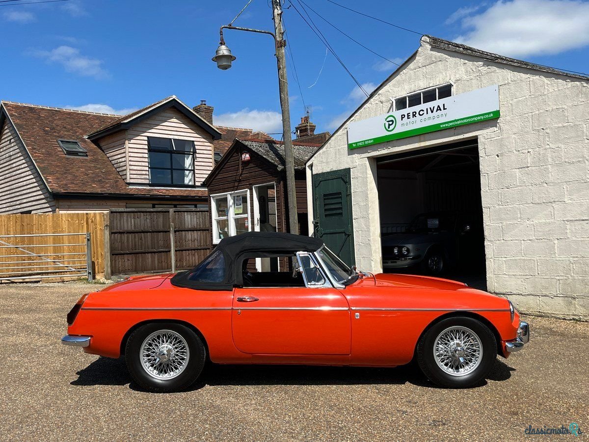 1972' MG Mgb Roadster photo #4